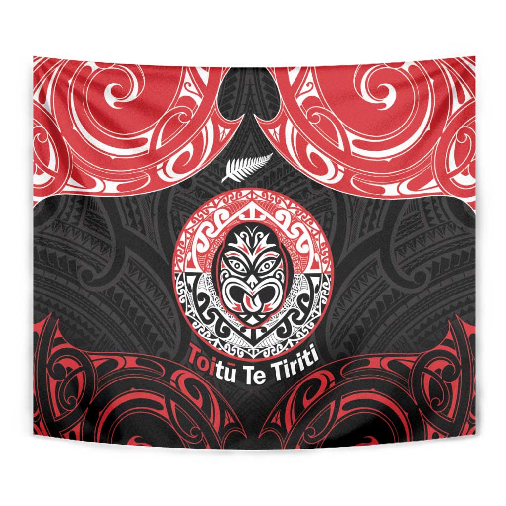 Aotearoa Toitu Te Tiriti Tapestry Haka Tiki Honour The Treaty