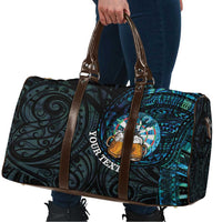 Personalized New Zealand Darts Beer Travel Bag Paua Shell Aotearoa Maori Tattoo LT14 - Polynesian Pride
