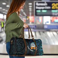 Personalized New Zealand Darts Beer Travel Bag Paua Shell Aotearoa Maori Tattoo LT14 - Polynesian Pride