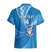 Personalised Tonga Apifoou College Hawaiian Shirt Tongan Ngatu Pattern LT14 - Polynesian Pride