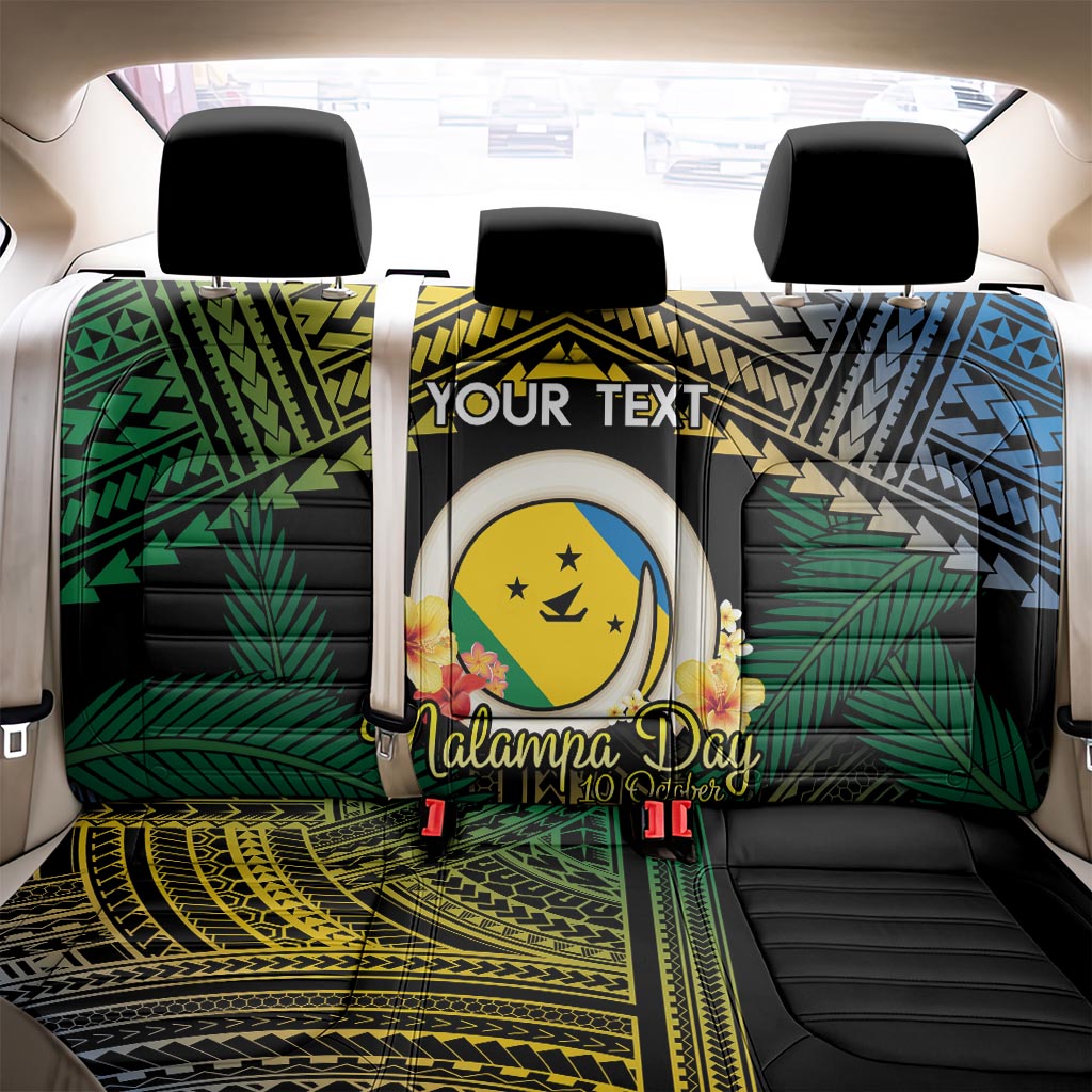Personalised Malampa Day Back Car Seat Cover Vanuatu Provinces Polynesian Pattern