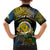 Personalised Malampa Day Kid Hawaiian Shirt Vanuatu Provinces Polynesian Pattern
