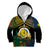Personalised Malampa Day Kid Hoodie Vanuatu Provinces Polynesian Pattern