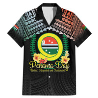 Personalised Penama Day Family Matching Mermaid Dress and Hawaiian Shirt Vanuatu Provinces Polynesian Pattern