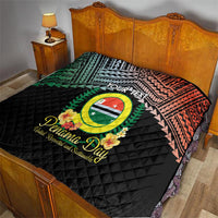 Personalised Penama Day Quilt Vanuatu Provinces Polynesian Pattern LT14 - Polynesian Pride