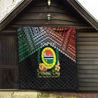 Personalised Penama Day Quilt Vanuatu Provinces Polynesian Pattern LT14 - Polynesian Pride