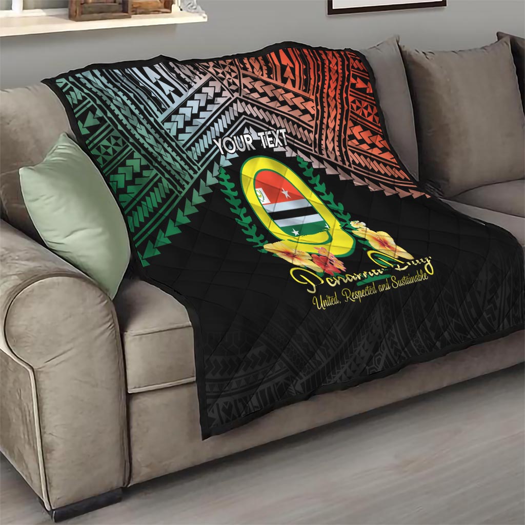 Personalised Penama Day Quilt Vanuatu Provinces Polynesian Pattern LT14 - Polynesian Pride