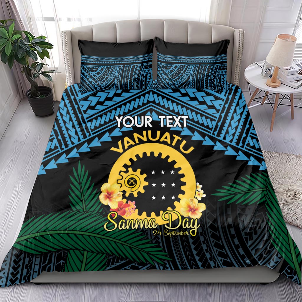Personalised Sanma Day Bedding Set Vanuatu Provinces Polynesian Pattern LT14 - Polynesian Pride