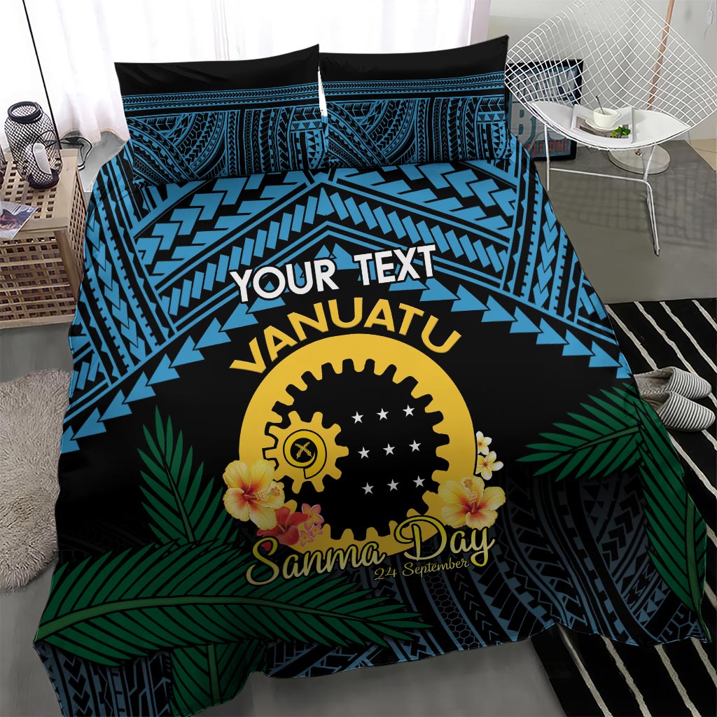 Personalised Sanma Day Bedding Set Vanuatu Provinces Polynesian Pattern LT14 - Polynesian Pride