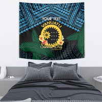 Personalised Sanma Day Tapestry Vanuatu Provinces Polynesian Pattern LT14 - Polynesian Pride
