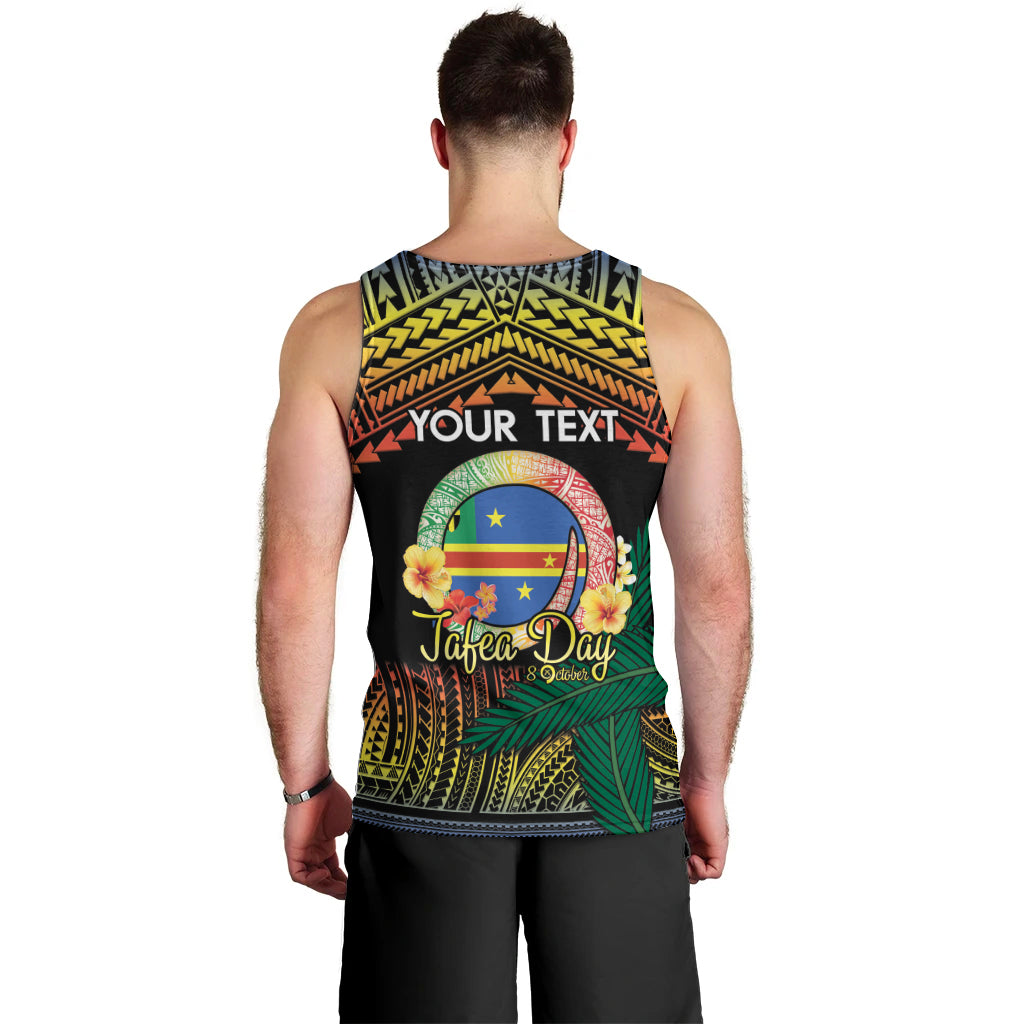 Personalised Tafea Day Men Tank Top Vanuatu Provinces Polynesian Pattern