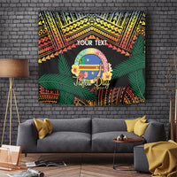 Personalised Tafea Day Tapestry Vanuatu Provinces Polynesian Pattern LT14 - Polynesian Pride