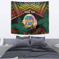 Personalised Tafea Day Tapestry Vanuatu Provinces Polynesian Pattern LT14 - Polynesian Pride