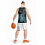 Personalised New Zealand Darts Basketball Jersey Happiness Is A Tight Threesome Maori Paua Shell - Polynesian Pride