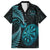 Personalised New Zealand Darts Family Matching Summer Maxi Dress and Hawaiian Shirt Happiness Is A Tight Threesome Maori Paua Shell