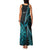 Personalised New Zealand Darts Family Matching Tank Maxi Dress and Hawaiian Shirt Happiness Is A Tight Threesome Maori Paua Shell