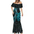 Personalised New Zealand Darts Mermaid Dress Happiness Is A Tight Threesome Maori Paua Shell