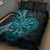 Personalised New Zealand Darts Quilt Bed Set Happiness Is A Tight Threesome Maori Paua Shell
