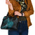Personalised New Zealand Darts Shoulder Handbag Happiness Is A Tight Threesome Maori Paua Shell