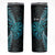 Personalised New Zealand Darts Skinny Tumbler Happiness Is A Tight Threesome Maori Paua Shell
