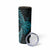 Personalised New Zealand Darts Skinny Tumbler Happiness Is A Tight Threesome Maori Paua Shell