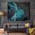 Personalised New Zealand Darts Tapestry Happiness Is A Tight Threesome Maori Paua Shell