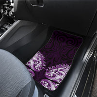 New Zealand Ta Moko Car Mats Aotearoa Maori Chest Tattoo Purple LT14 - Polynesian Pride