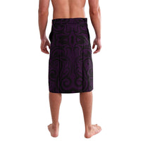 New Zealand Ta Moko Lavalava Aotearoa Maori Chest Tattoo Purple LT14 - Polynesian Pride