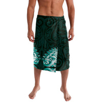 New Zealand Ta Moko Lavalava Aotearoa Maori Chest Tattoo Turquoise LT14 Turquoise - Polynesian Pride