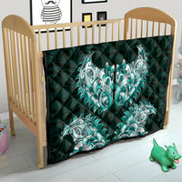 New Zealand Ta Moko Quilt Aotearoa Maori Chest Tattoo Turquoise LT14 - Polynesian Pride