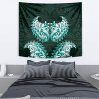 New Zealand Ta Moko Tapestry Aotearoa Maori Chest Tattoo Turquoise LT14 - Polynesian Pride