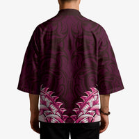 New Zealand Ta Moko Kimono Aotearoa Maori Chest Tattoo Pink LT14 - Polynesian Pride