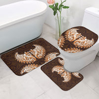 New Zealand Ta Moko Bathroom Set Aotearoa Maori Chest Tattoo Orange LT14 - Polynesian Pride