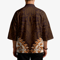 New Zealand Ta Moko Kimono Aotearoa Maori Chest Tattoo Orange LT14 - Polynesian Pride