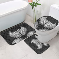 New Zealand Ta Moko Bathroom Set Aotearoa Maori Chest Tattoo Black LT14 - Polynesian Pride