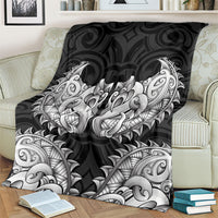 New Zealand Ta Moko Blanket Aotearoa Maori Chest Tattoo Black LT14 - Polynesian Pride