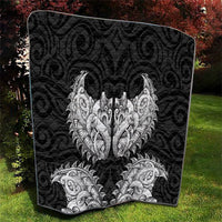 New Zealand Ta Moko Quilt Aotearoa Maori Chest Tattoo Black LT14 - Polynesian Pride