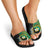 Personalised PNG Enga Provins Slide Sandals Papua New Guinea Plumeria Melanesian Pattern - Polynesian Pride