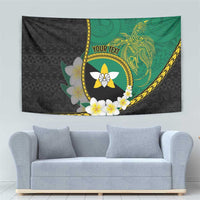 Personalised PNG Enga Provins Tapestry Papua New Guinea Plumeria Melanesian Pattern LT14 - Polynesian Pride