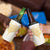 Gold White New Zealand Manta Ray 4 in 1 Can Cooler Tumbler Aotearoa Maori Haehae - Polynesian Pride