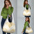 Gold White New Zealand Manta Ray Grocery Bag Aotearoa Maori Haehae - Polynesian Pride