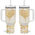 Gold White New Zealand Manta Ray Tumbler With Handle Aotearoa Maori Haehae - Polynesian Pride