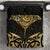 Gold Black New Zealand Manta Ray Bedding Set Aotearoa Maori Haehae - Polynesian Pride