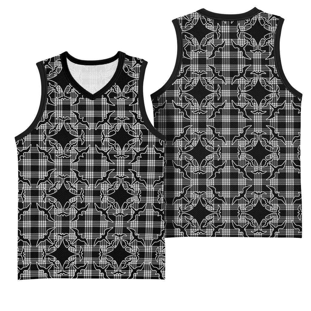 Eleele Hawaii Iwa Bird Palaka Motifs Basketball Jersey LT14 - Polynesian Pride