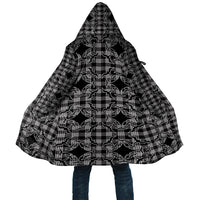 Eleele Hawaii Iwa Bird Palaka Motifs Cloak LT14 Unisex Black - Polynesian Pride