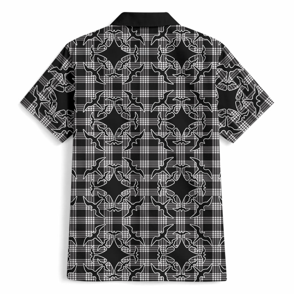 Eleele Hawaii Iwa Bird Palaka Motifs Hawaiian Shirt LT14 - Polynesian Pride