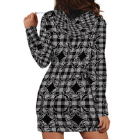 Eleele Hawaii Iwa Bird Palaka Motifs Hoodie Dress LT14 - Polynesian Pride