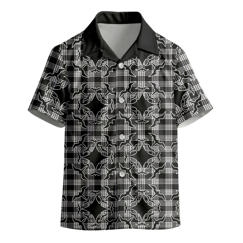 Eleele Hawaii Iwa Bird Palaka Motifs Kid Hawaiian Shirt LT14 - Polynesian Pride