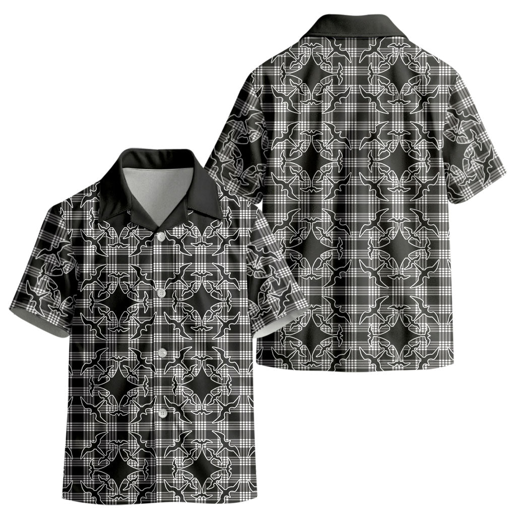 Eleele Hawaii Iwa Bird Palaka Motifs Kid Hawaiian Shirt LT14 - Polynesian Pride