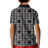 Eleele Hawaii Iwa Bird Palaka Motifs Kid Polo Shirt LT14 - Polynesian Pride